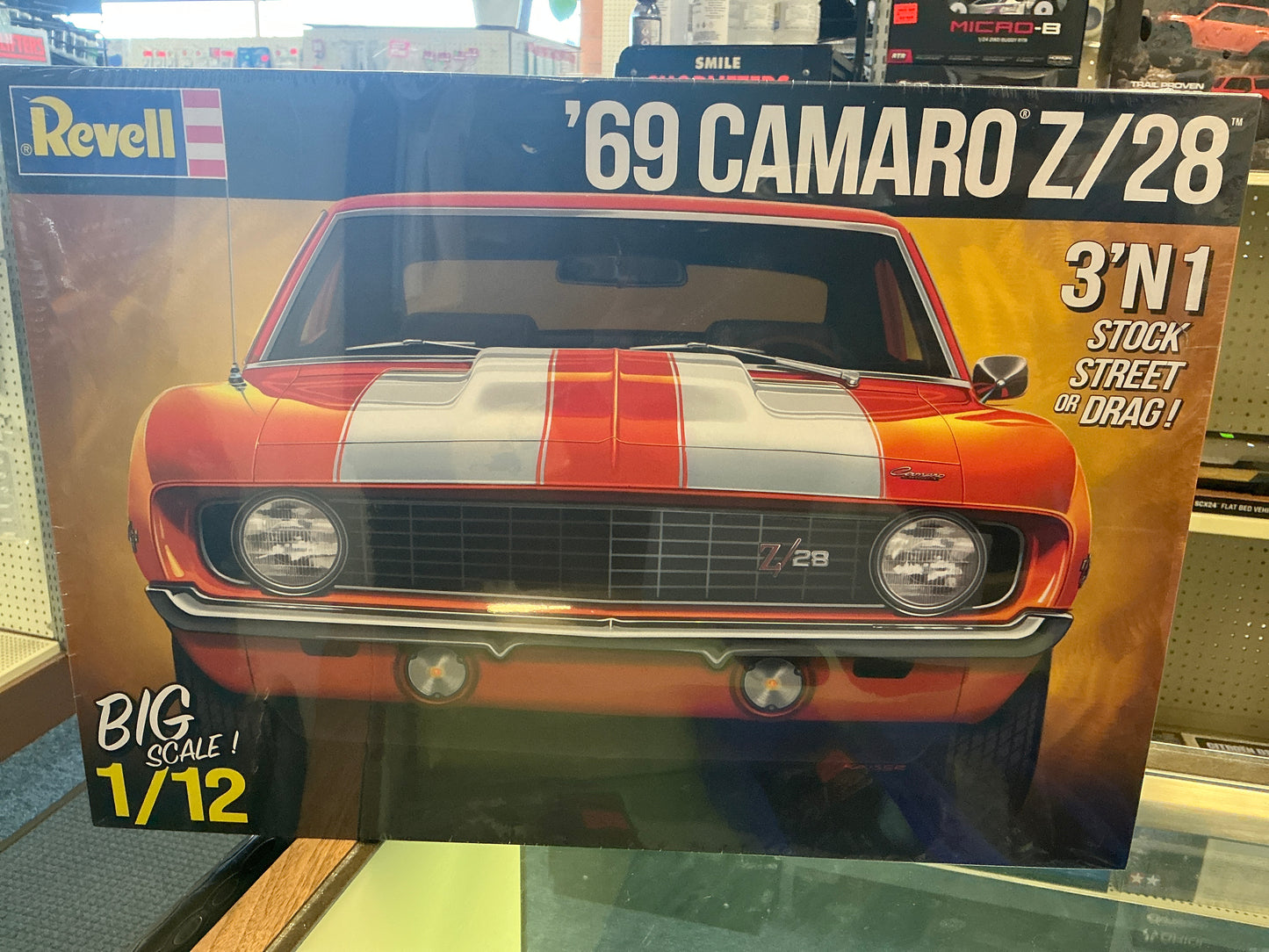 1/12 ‘69 Camaro z/28 3’n1 Stock, Street or Drag
