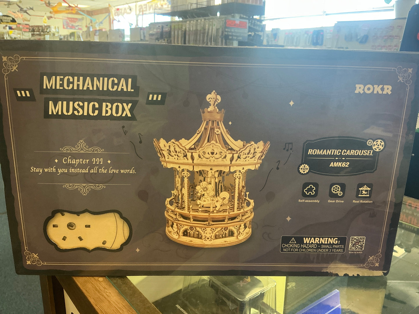 Robotime Mechanical Music, Romantic Carousel