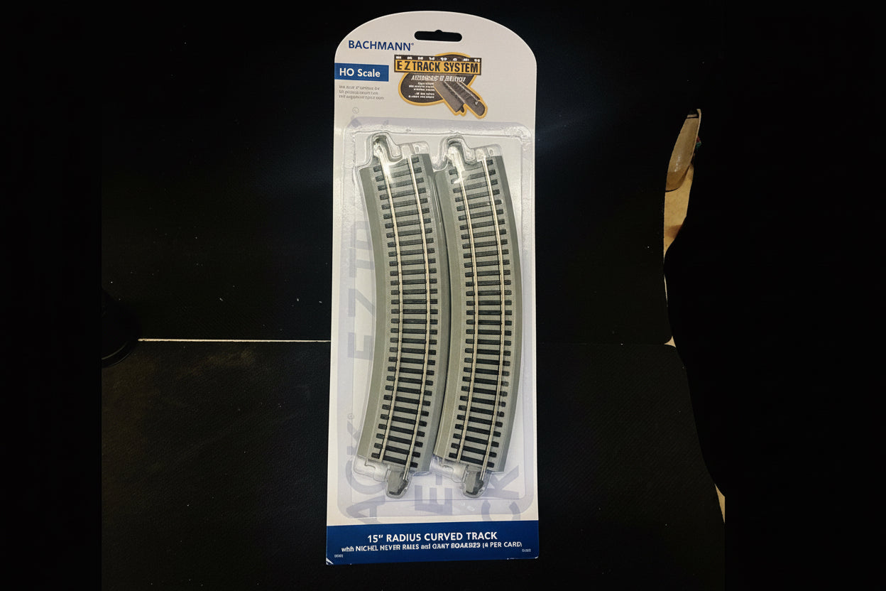 15” Radius Curved Track (4 Per Card)