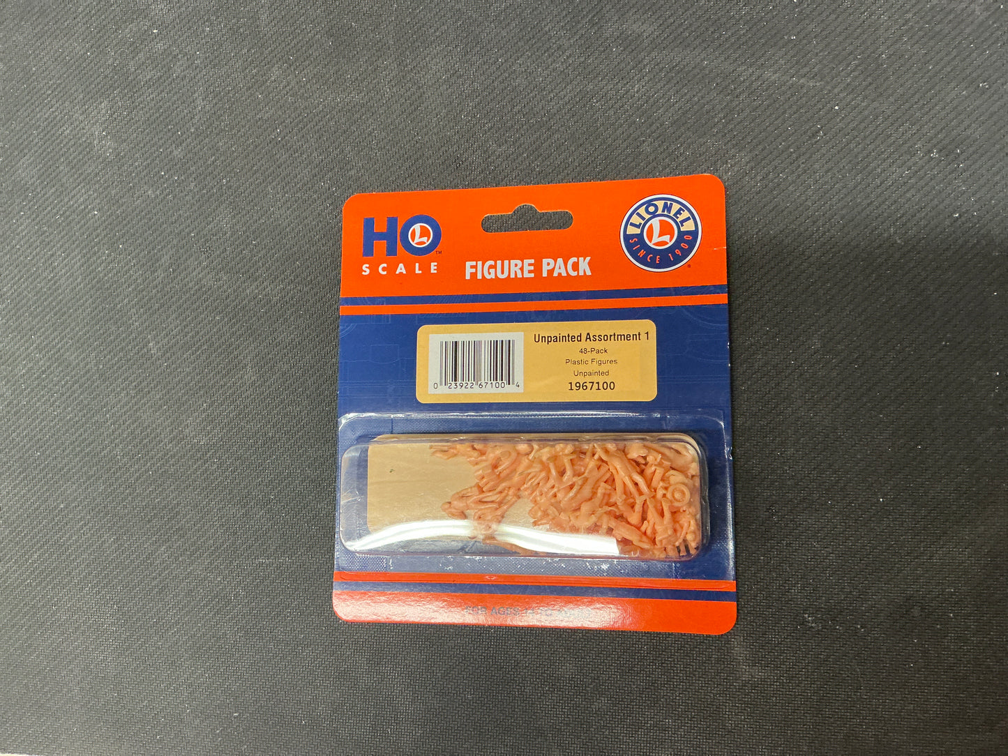 Lionel Unpainted 48 Pack Plastic Figures