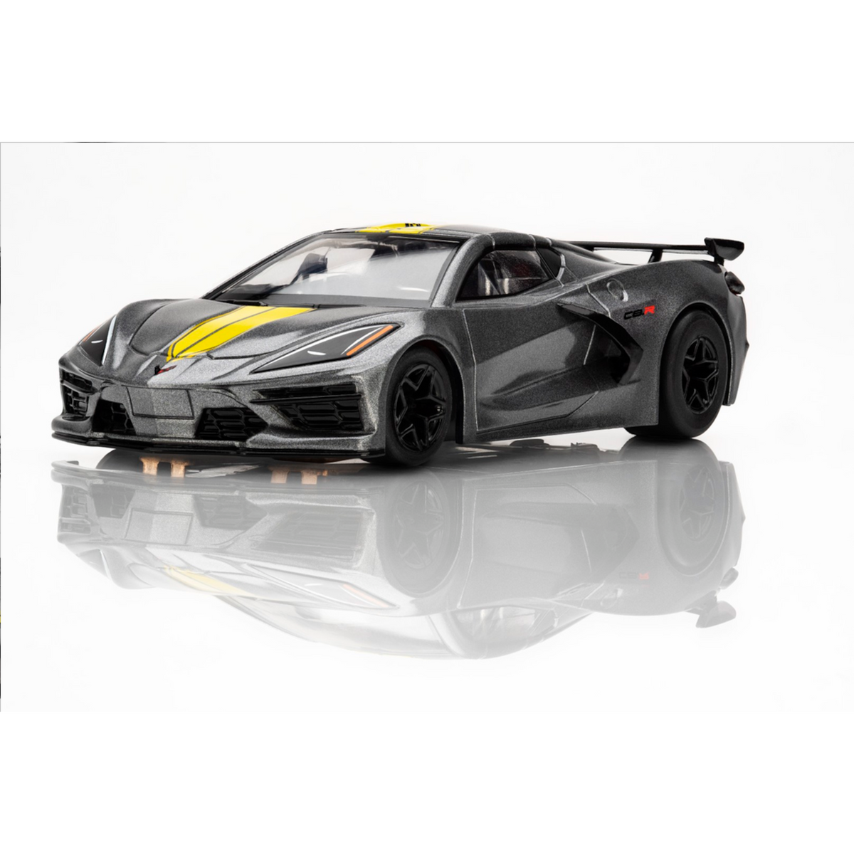 AFX 2022 C8 CORVETTE HO SLOT CAR HYPER-GREY