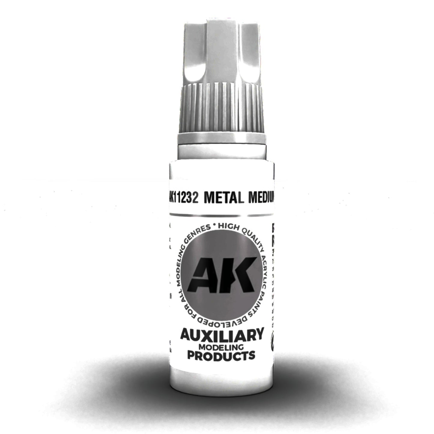 AK INTERACTIVE METAL MEDIUM PEARL/METALIC ADDITIVE FOR ACRYLIC PAINT