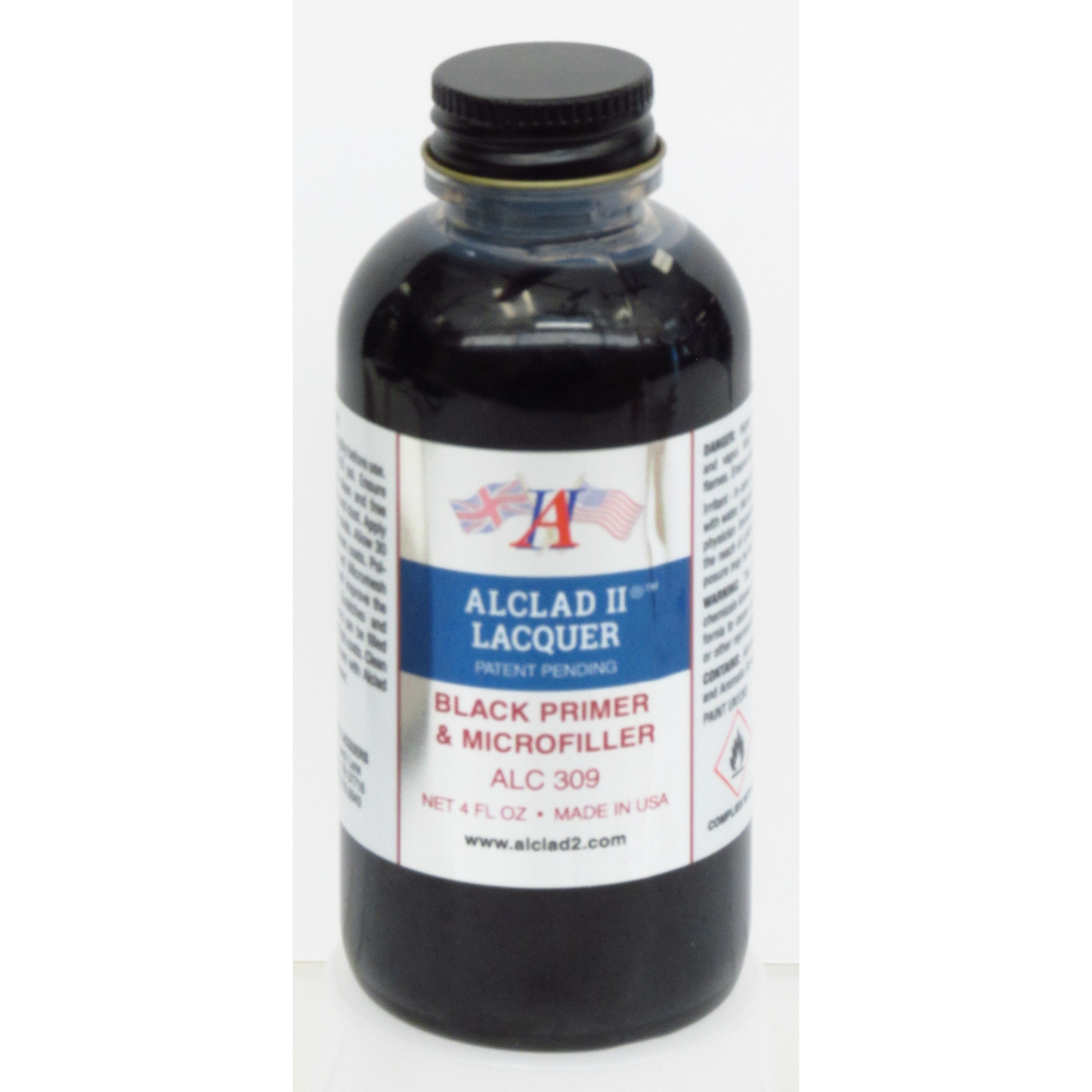 ALCLAD Black Primer&Microfiller 4oz