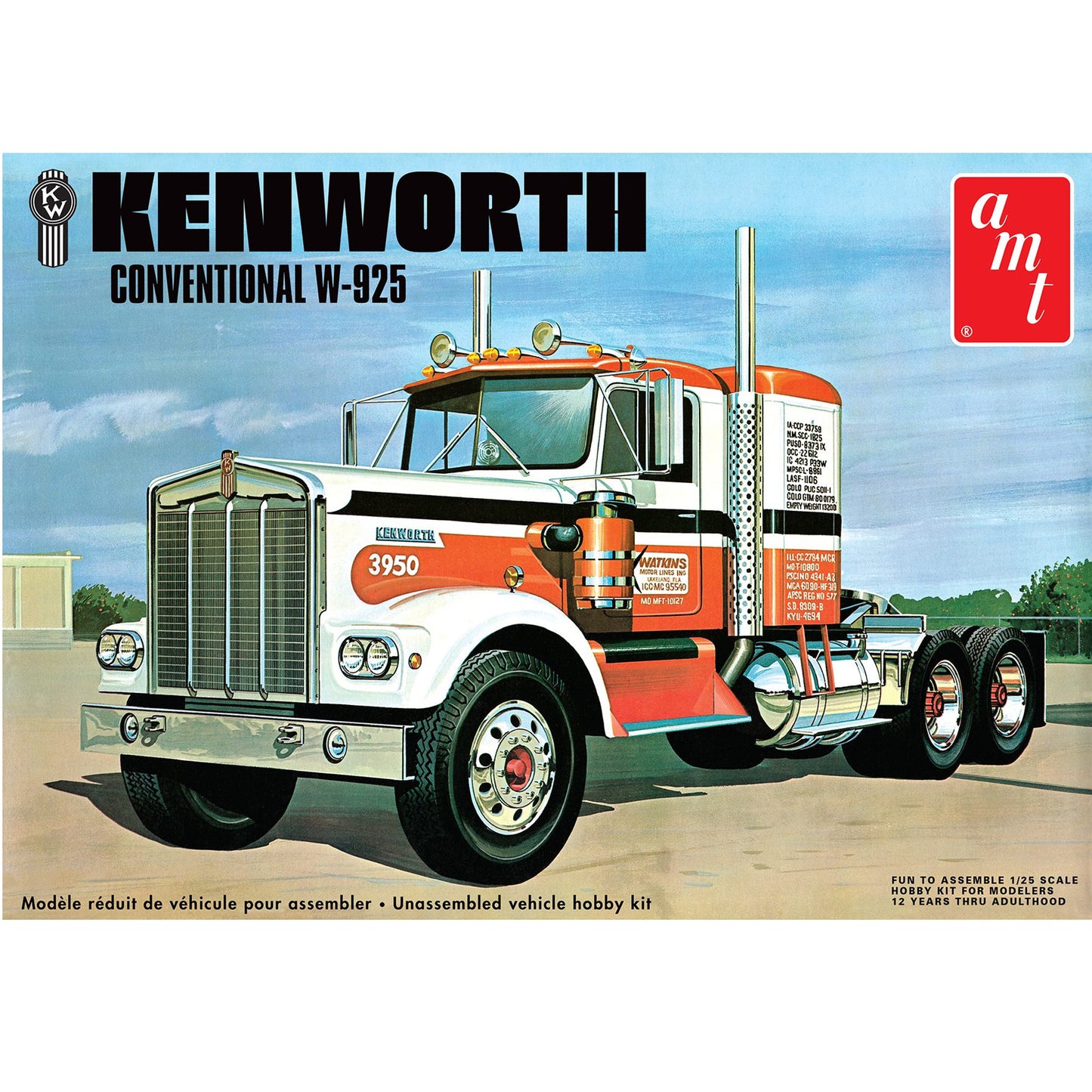 1/25 KENWORTH W925 MOV/ON