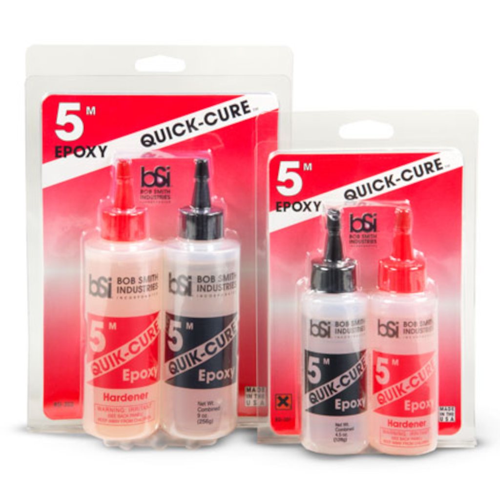 BSI QUIK-CURE 5 MIN EPOXY 4.5oz COMBINED VOLUME