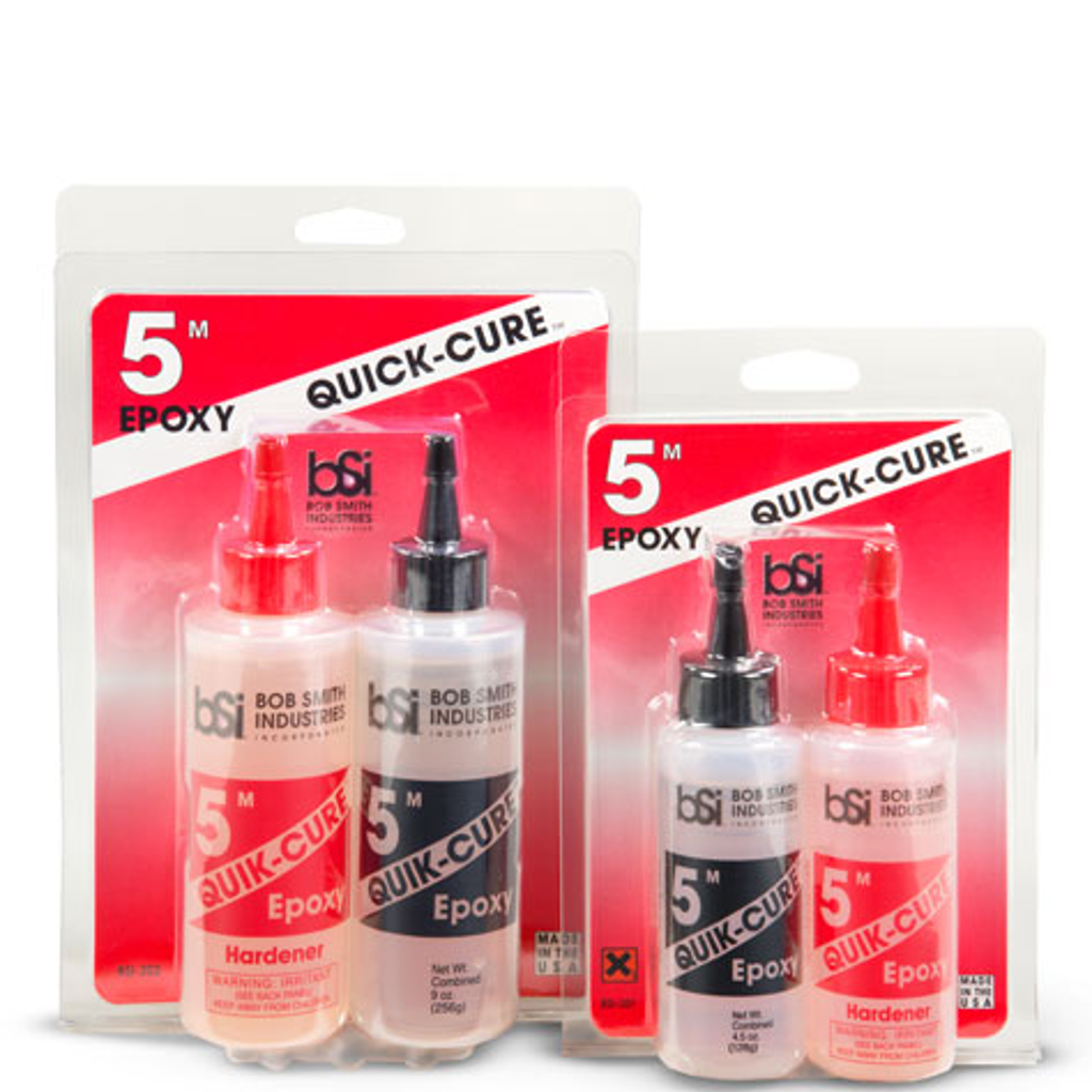 BSI QUIK-CURE 5 MINUTE EPOXY 9 OZ COMBINED VOLUME