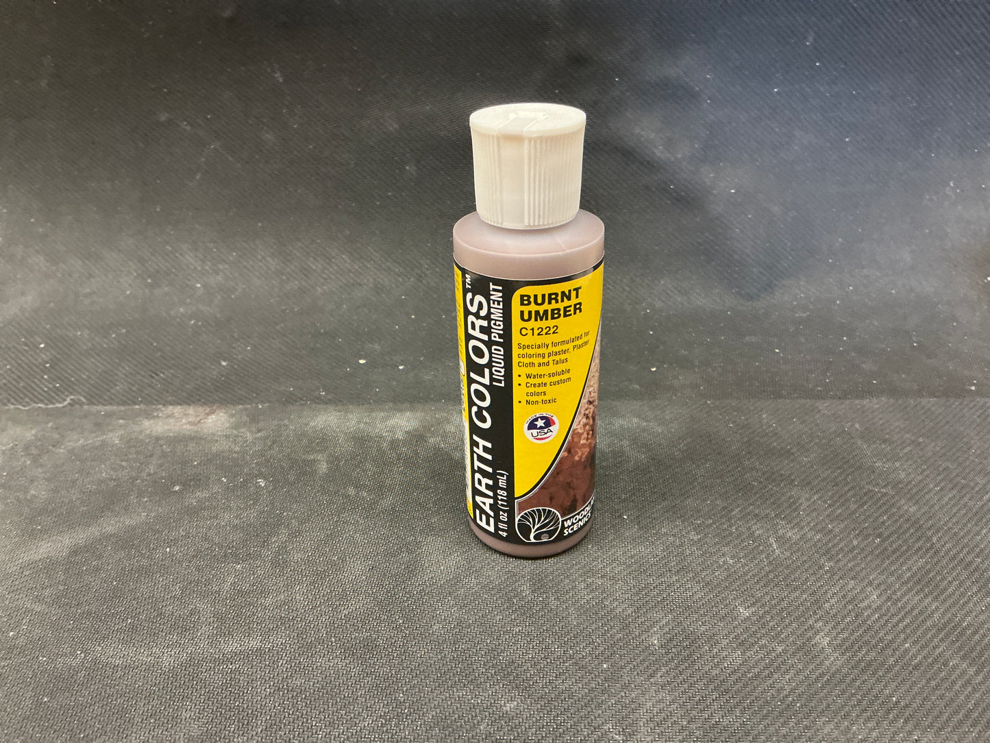 WOODLAND SCENICS BURNT UMBER LIQUID PIGMENT