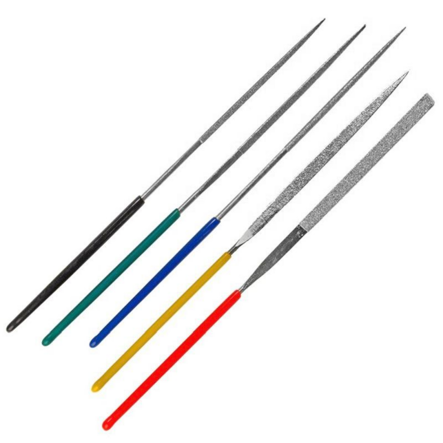 ENKAY NEEDLE DIAMOND FILE SETS 5 PIECE