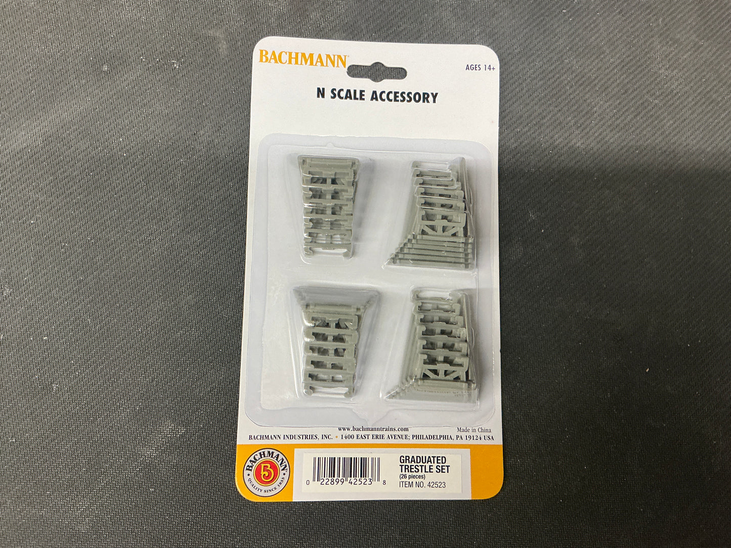 N Scale Graduated Trestle set