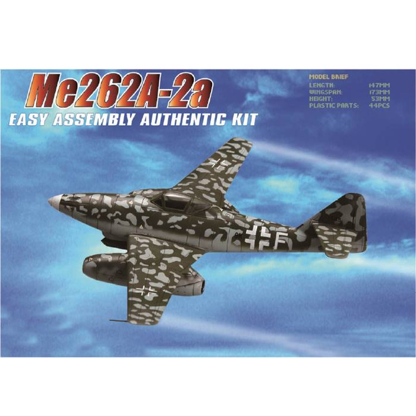 HOBBY BOSS 1/72 MESSERSCHMITT ME262A-2A MODEL KIT