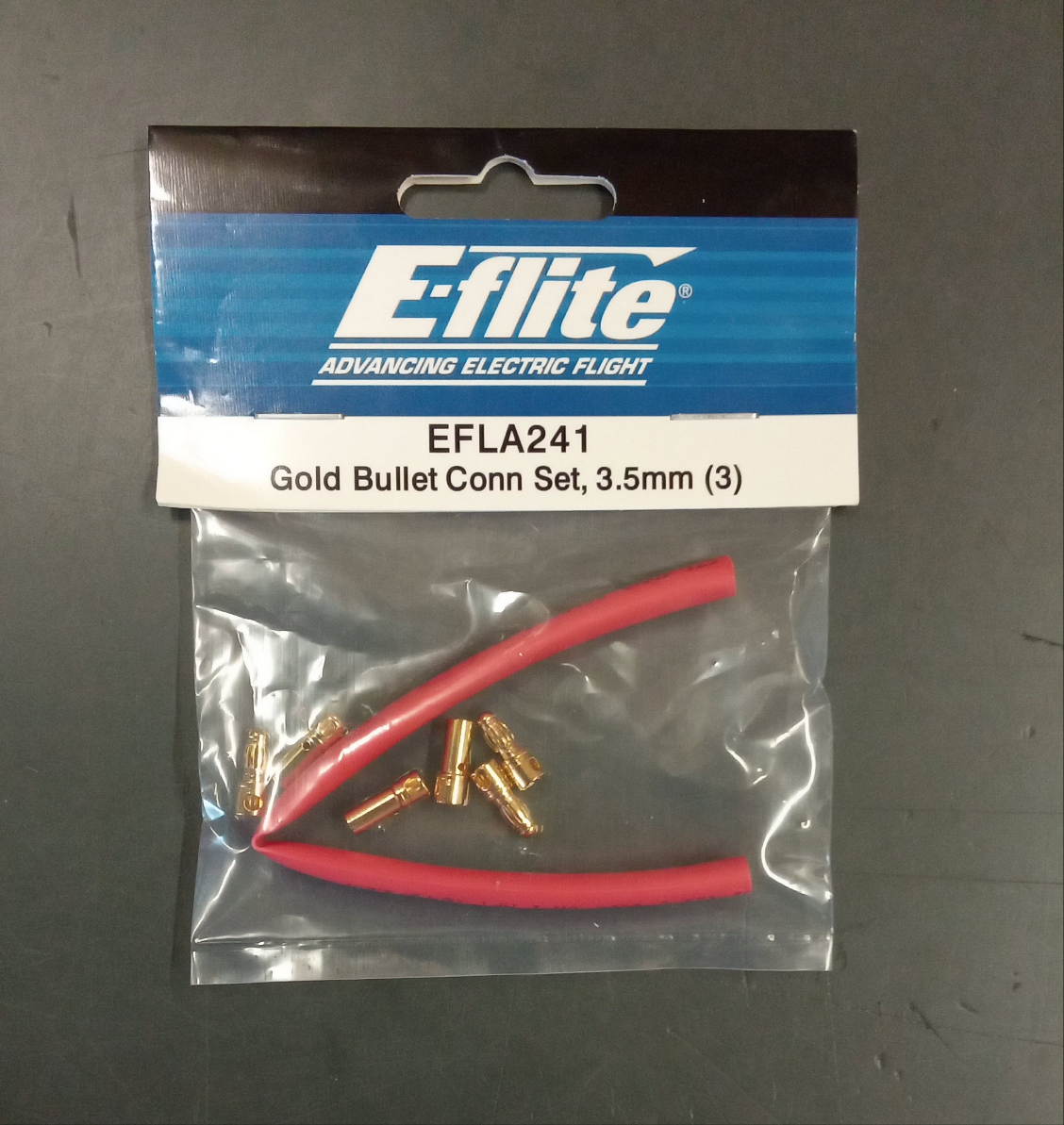 EFLITE GOLD BULLET CONNECTOR SET 3.5MM