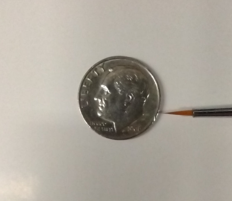 ATLAS BRUSH CO 20/O TAKLON ULTRA MINI BRUSH