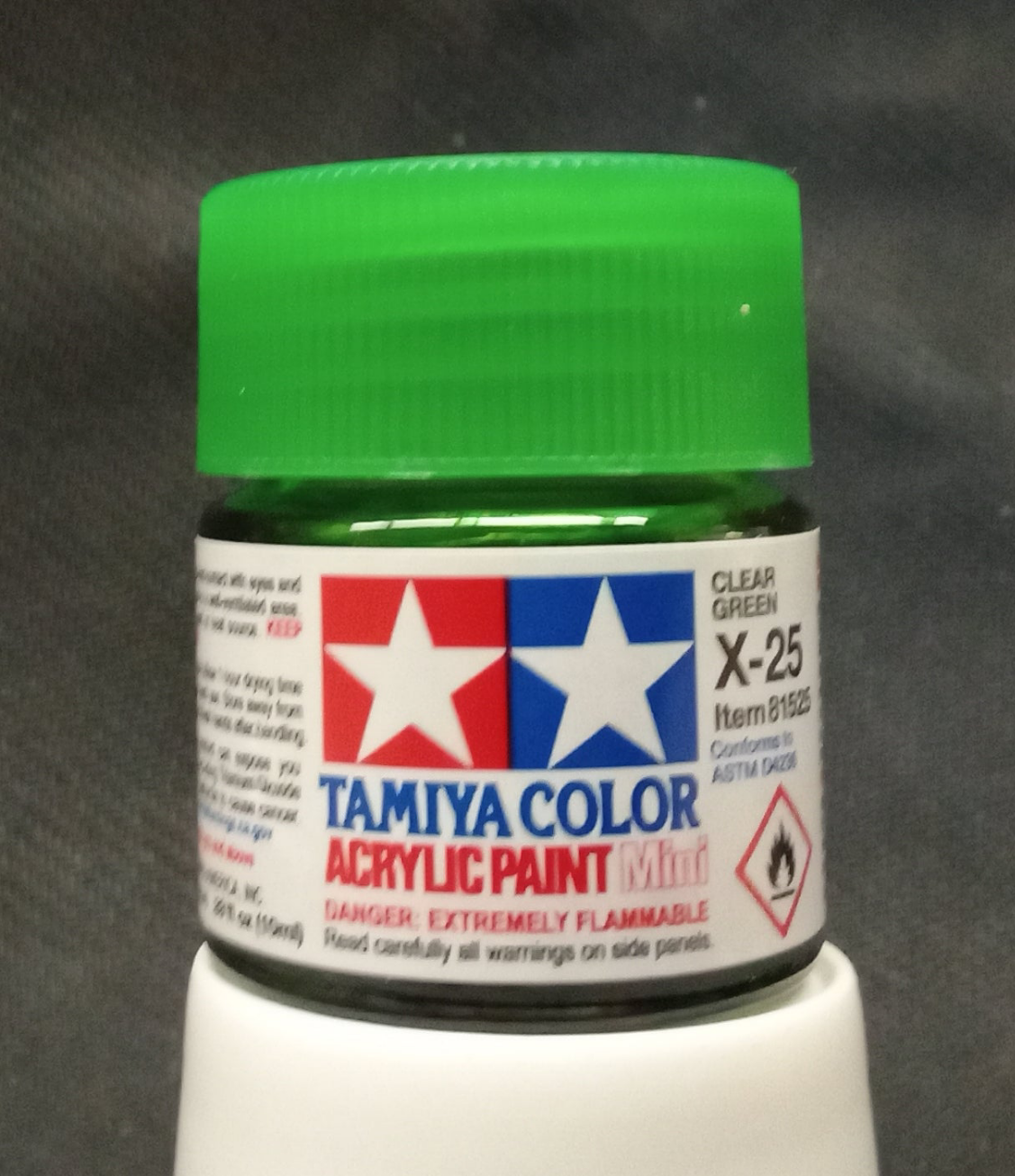 ACRYLIC MINI X-25 CL GRN