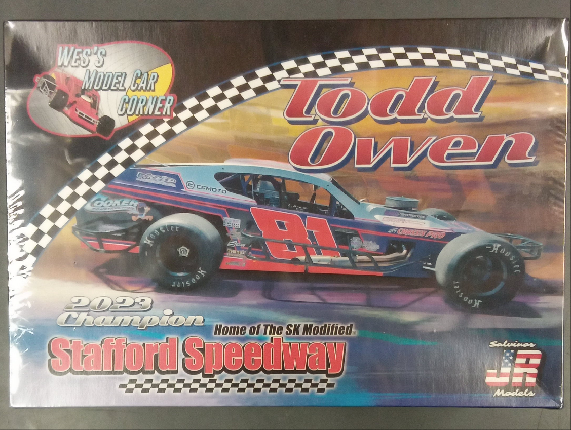 WES'S 1/25 TODD OWEN MODIFIED RACE CAR