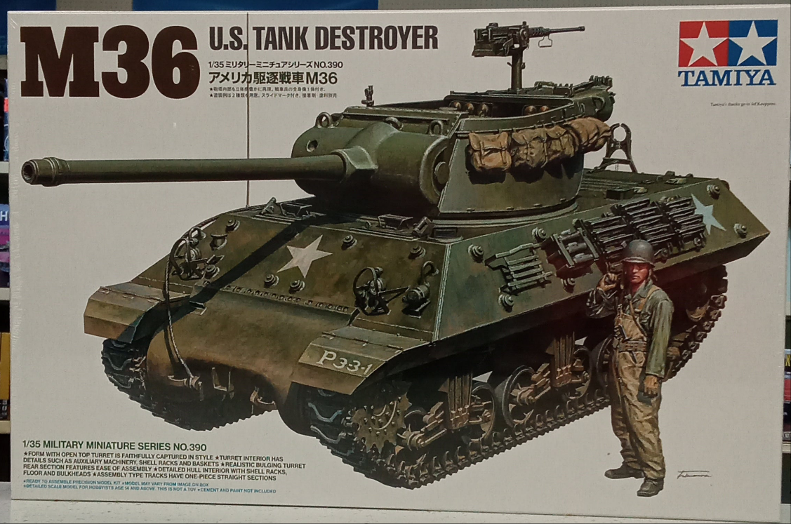 TAMIYA 1/35 M36 US TANK DISTROYER