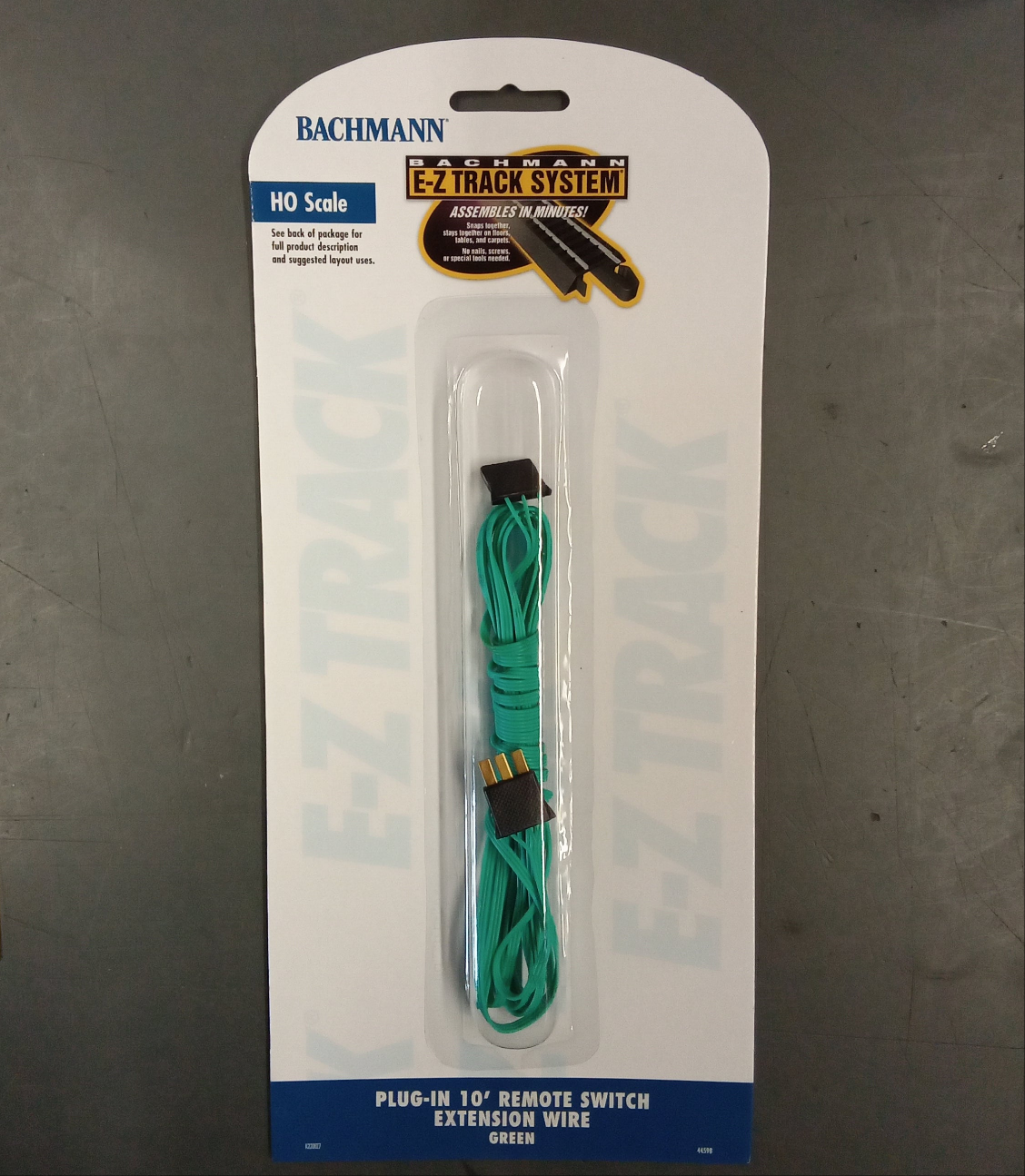 HO EZ 10' GRN SWITCH EXT