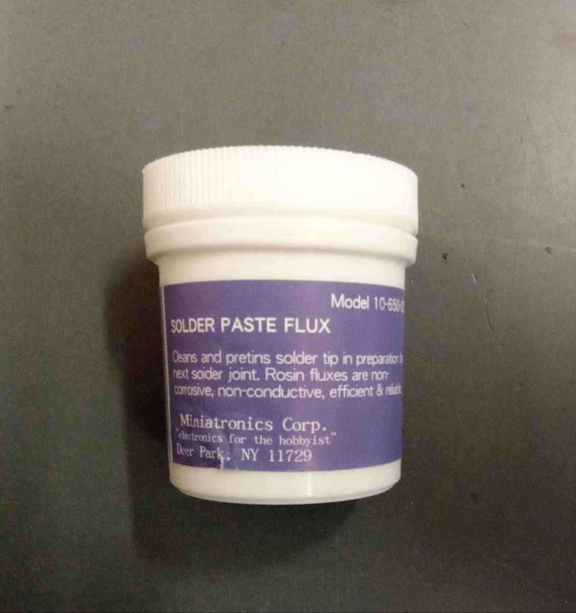 MINIATRONICS ROSIN PASTE FLUX 2 OZ