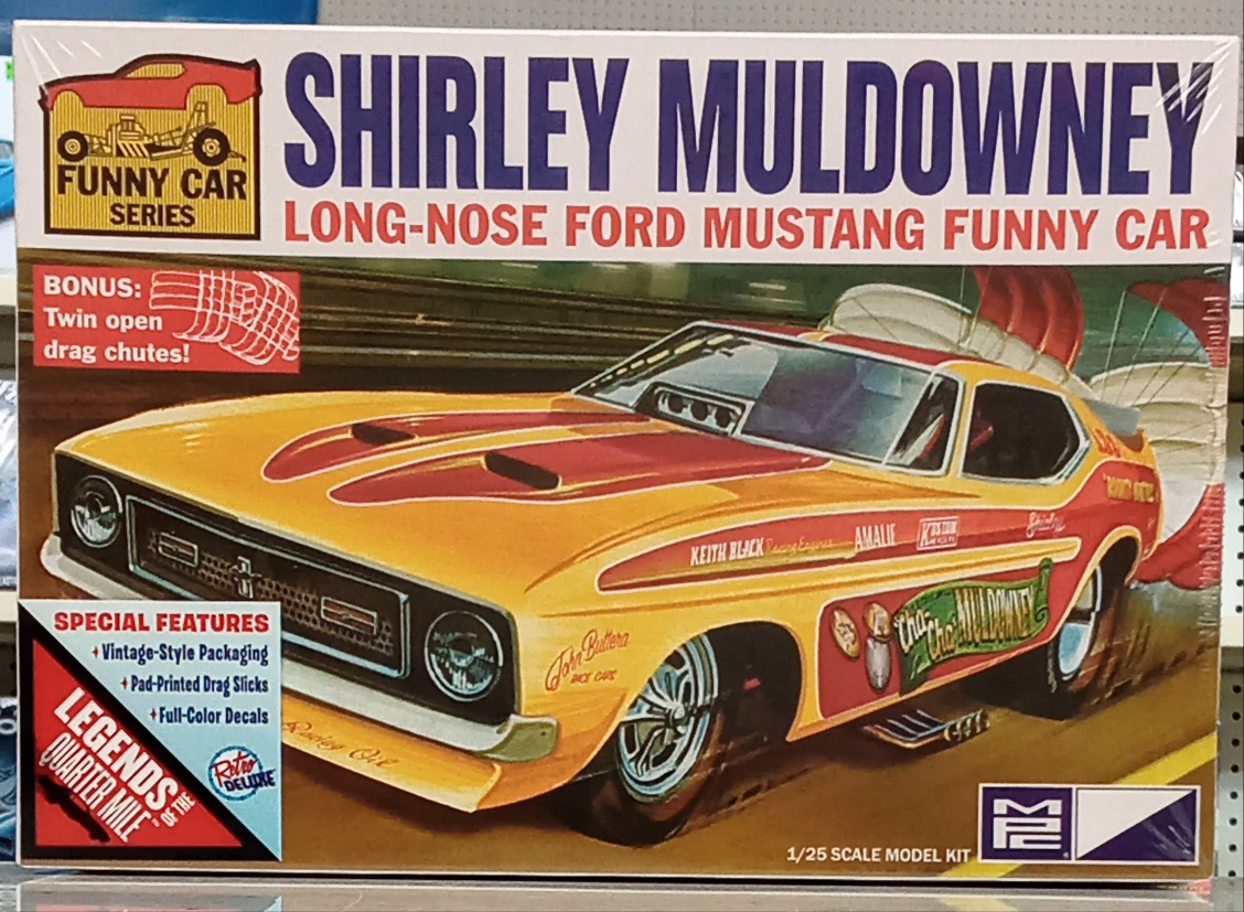 MPC SHIRLY MULDOWNY MUSTANNMG FUNNY CAR
