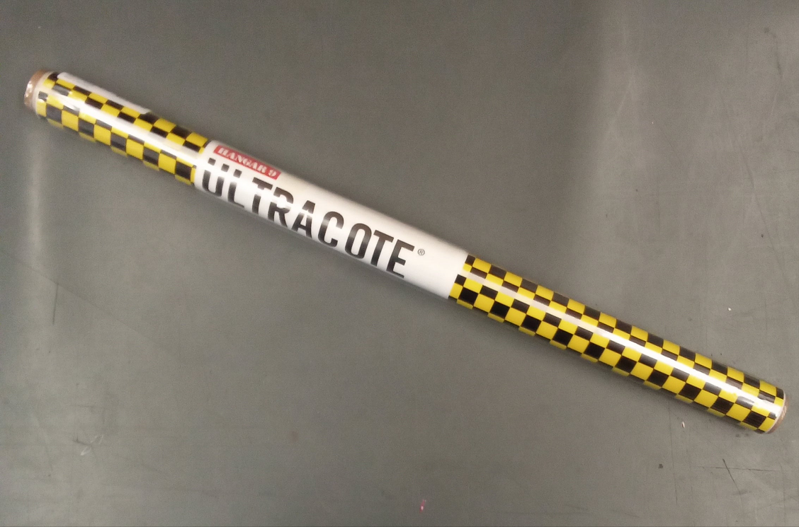 HANGER 9 ULTRACOTE 1/2" SQUARES YELLEW/BLACK