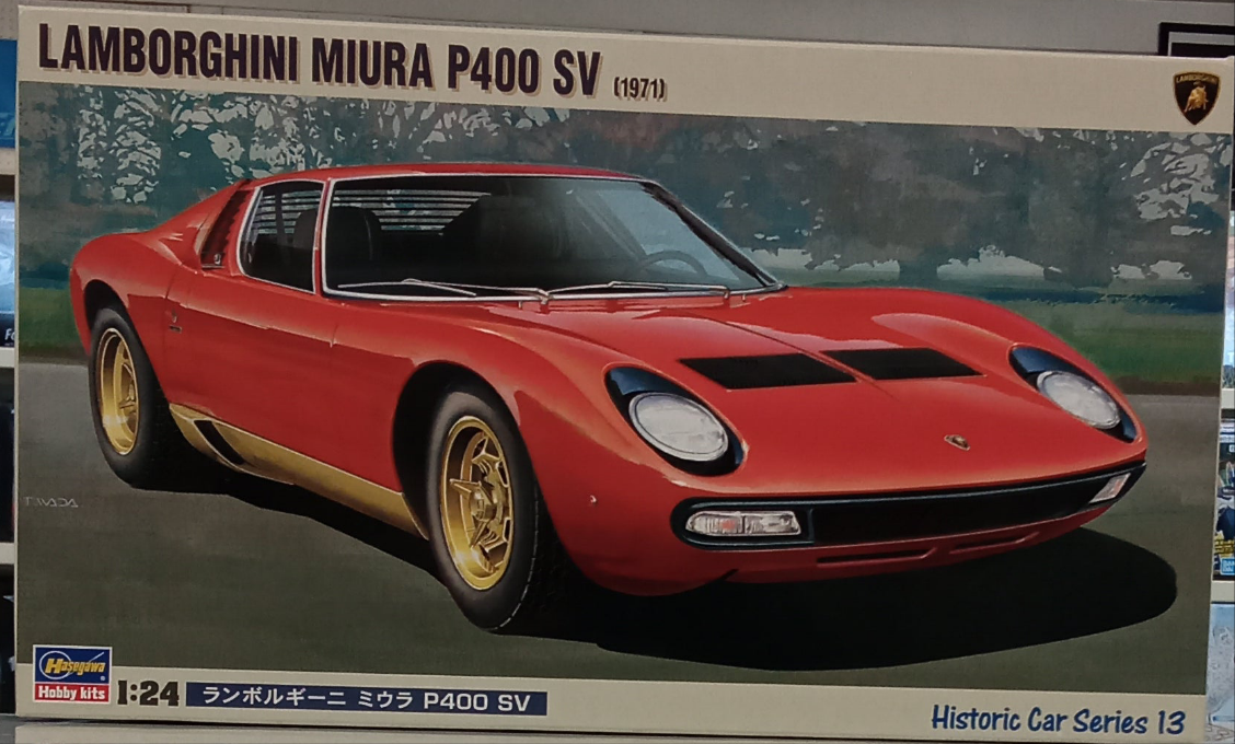 HASAGAWA 1/24 LAMBORGHINI MIURA P400 SV
