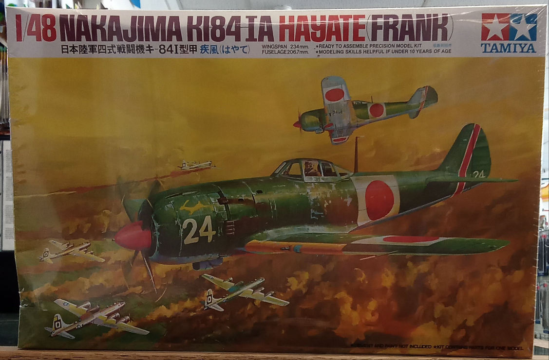 TAMIYA 1/48 JAPANESE NAKAJIMA HAYATE FRANK KI84IA
