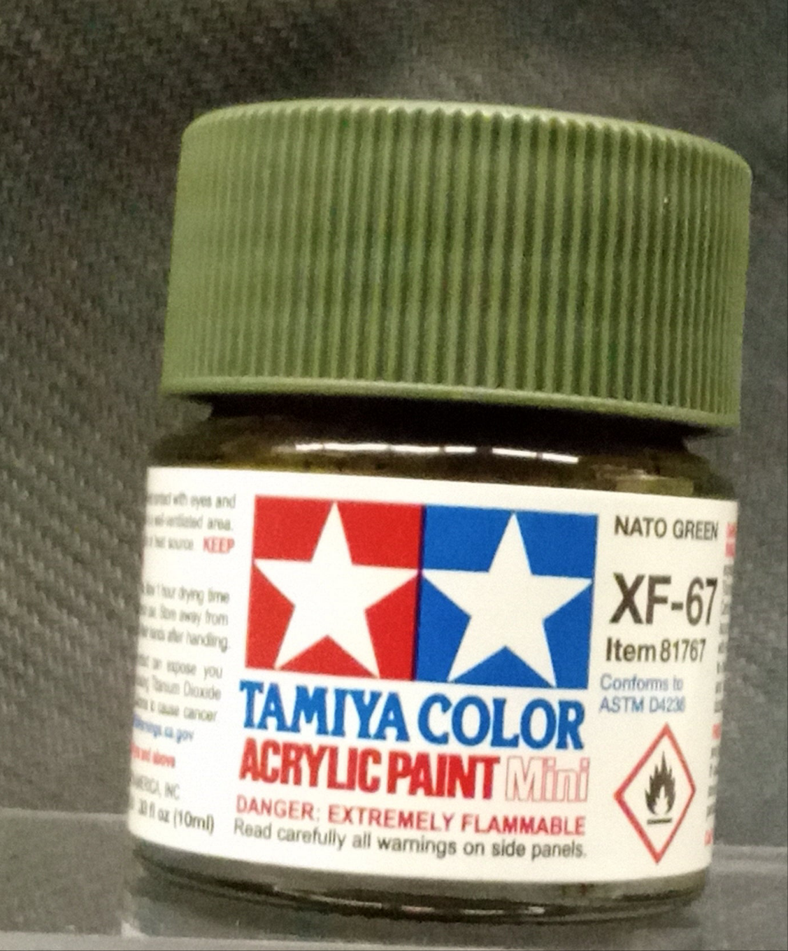 TAMIYA NATO GREEN ACRYLIC XF-67 10mL BOTTLE