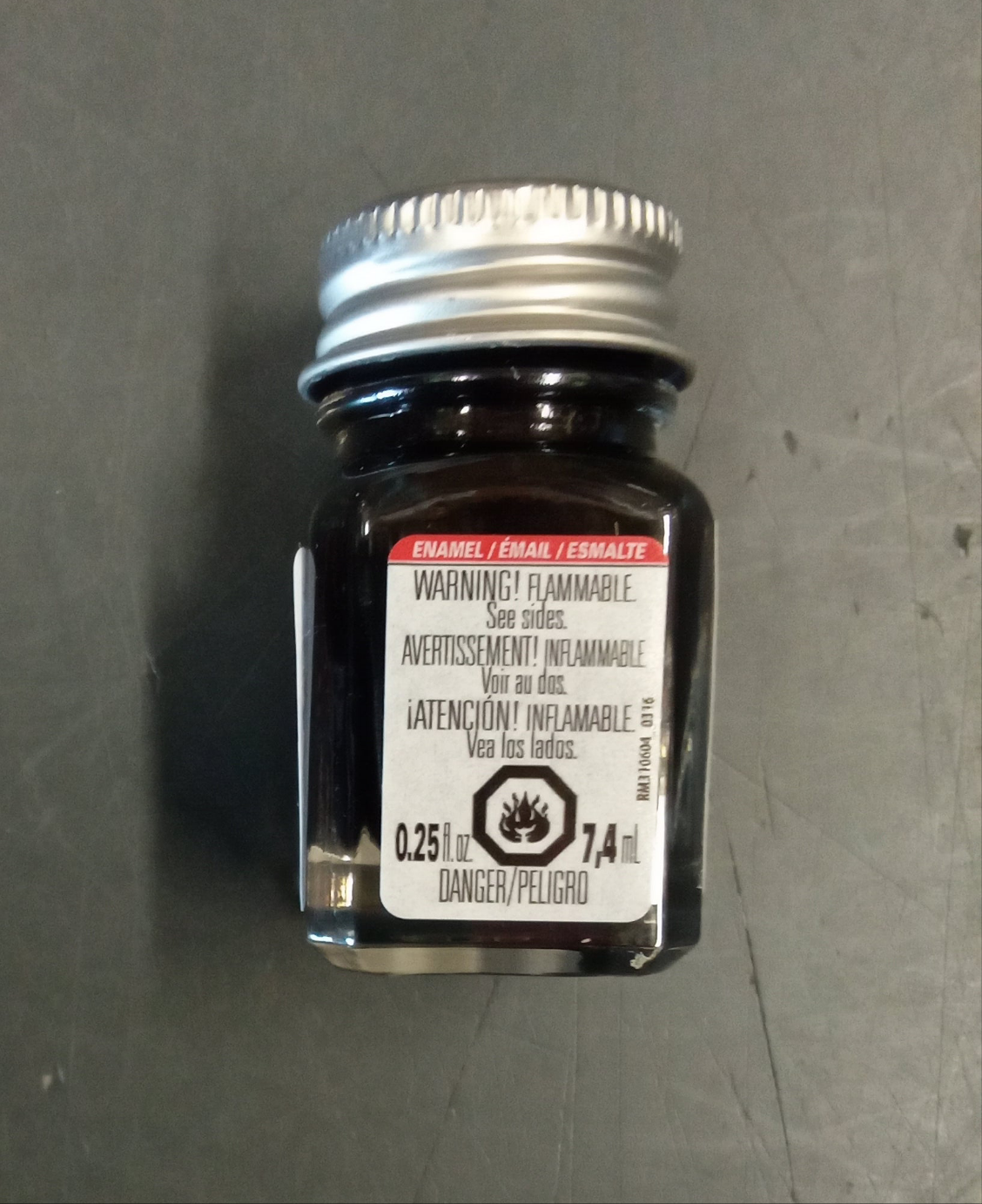 1/4 OZ BLACK METALLIC