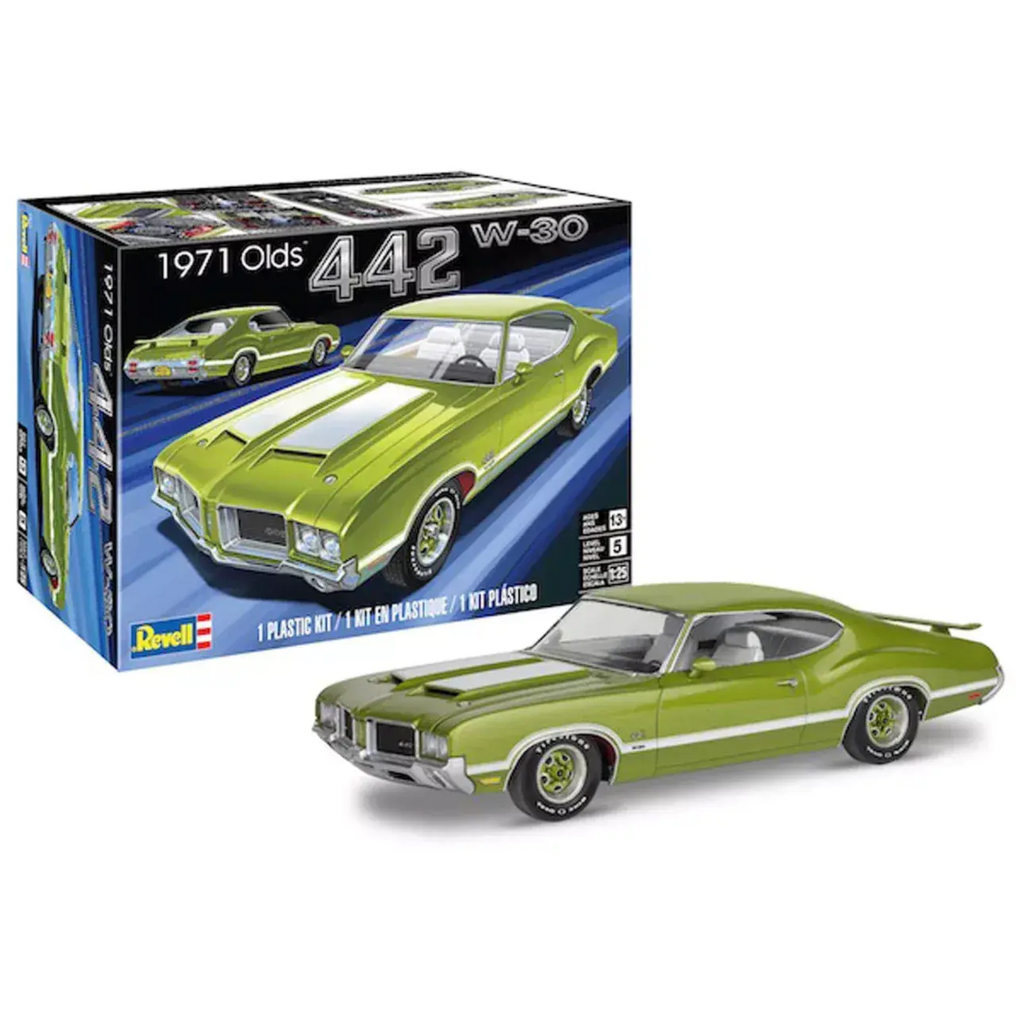 REVELL 1/25 1971 OLDSMOBILE 442 W-30