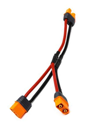 SPEKTRUM BATTERY Adapter: IC3 Battery / Parallel Y-Harness 6 13AWG