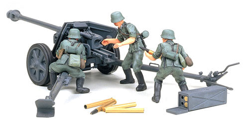 TAMIYA 1/35 German 75Mm Anti Tank Gun Kit Ca147
