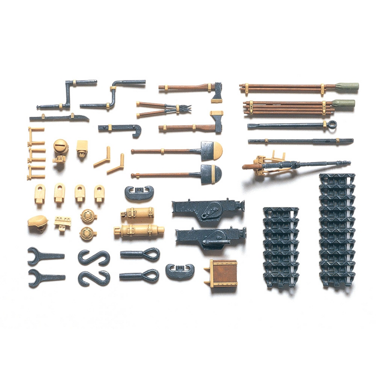 TAMIYA 1/35 PANZERKAMPWAGON ON VEHECLE EQUIPMENT SET