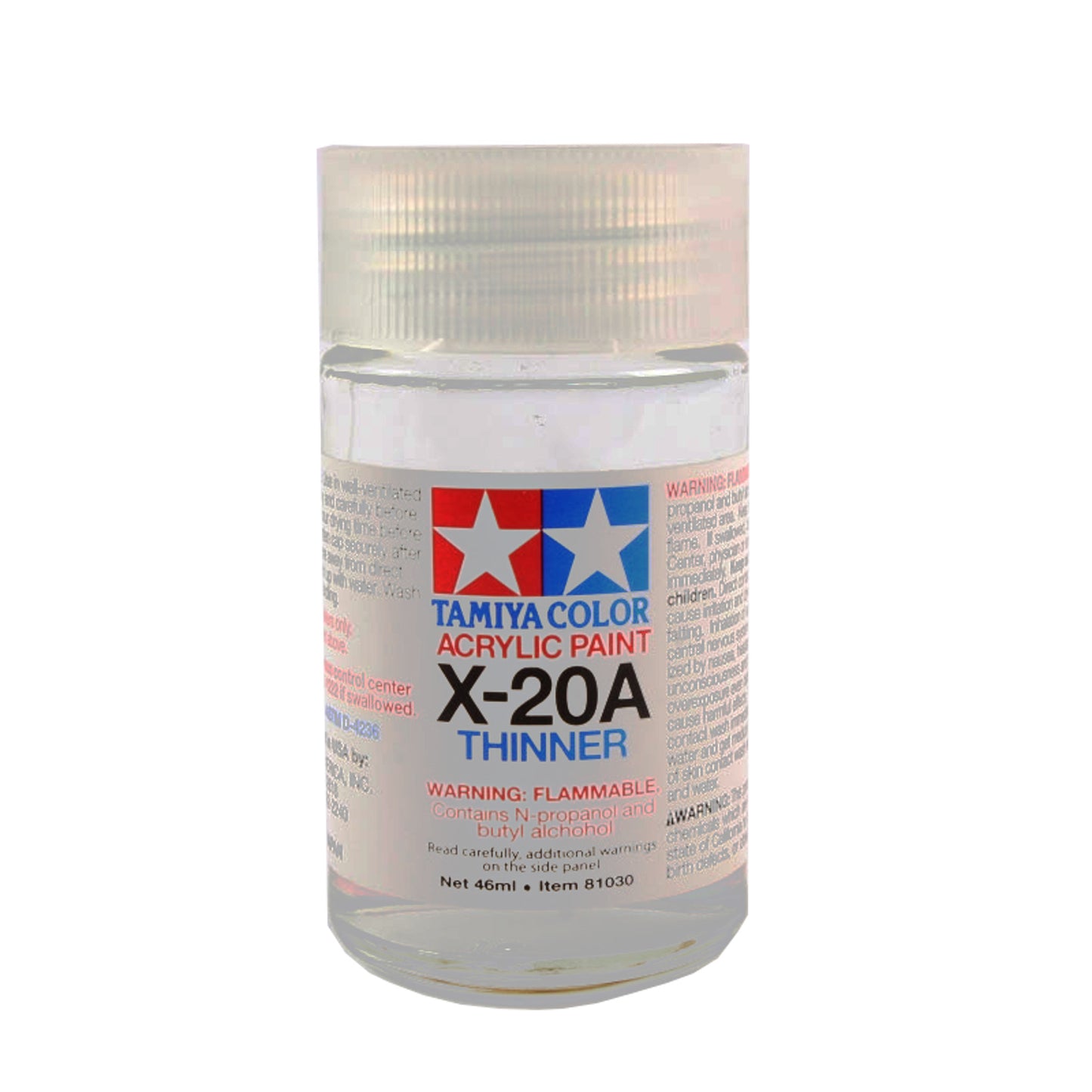 TAMIYA X-20A ACRYLIC/POLYURETHANE THINNER 46ML
