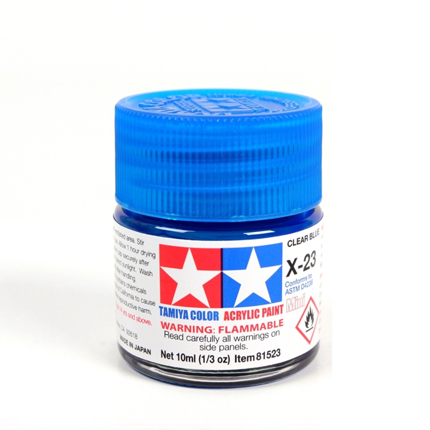 ACRYLIC MINI X-23 CL BLUE