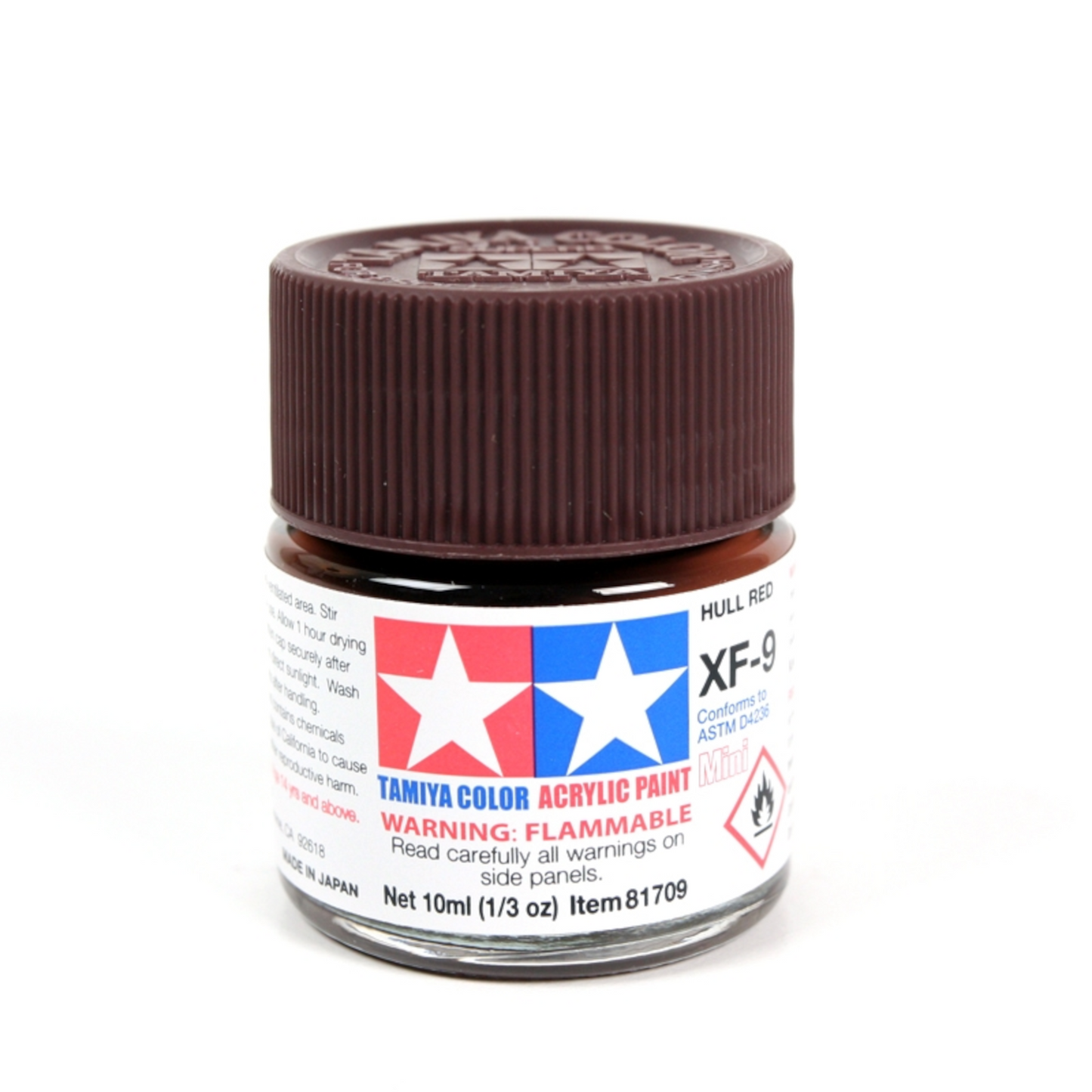 TAMIYA HULL RED ACRYLIC 10ML