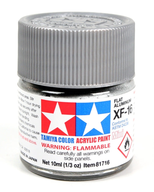 TAMIYA FLAT METALLIC GRAY ARYLIC XF-56 10mL BOTTLE