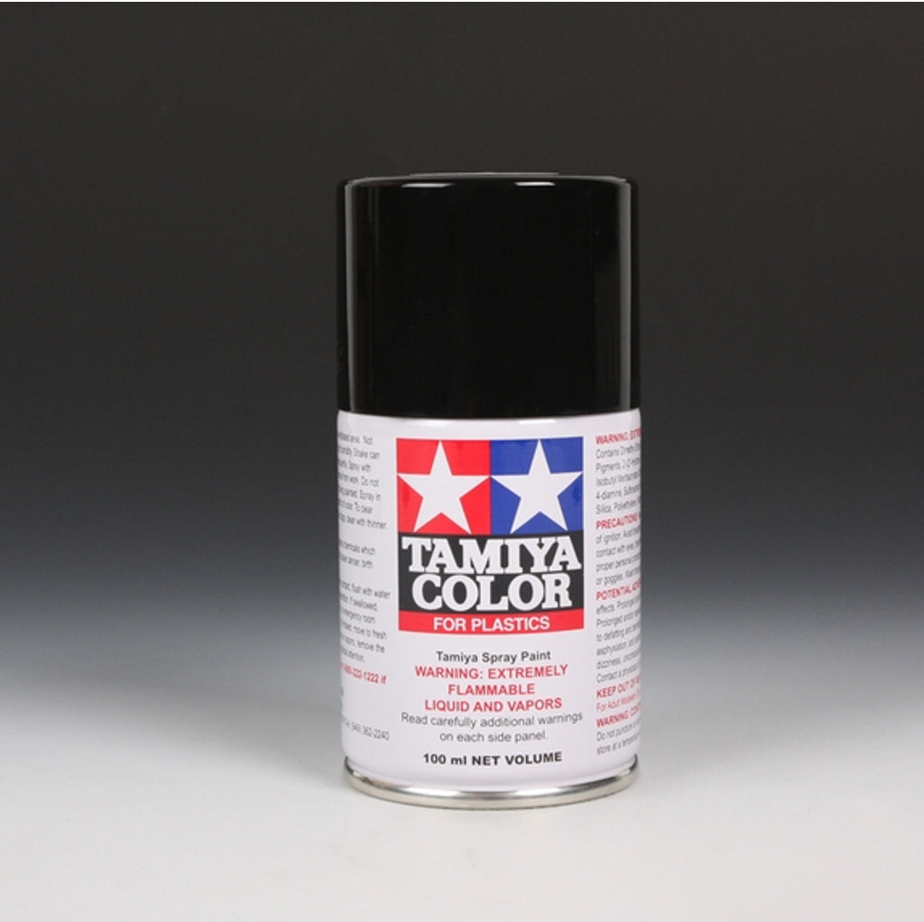 TAMIYA SPRAY LACQUER SEMI GLOSS BLACK TS29