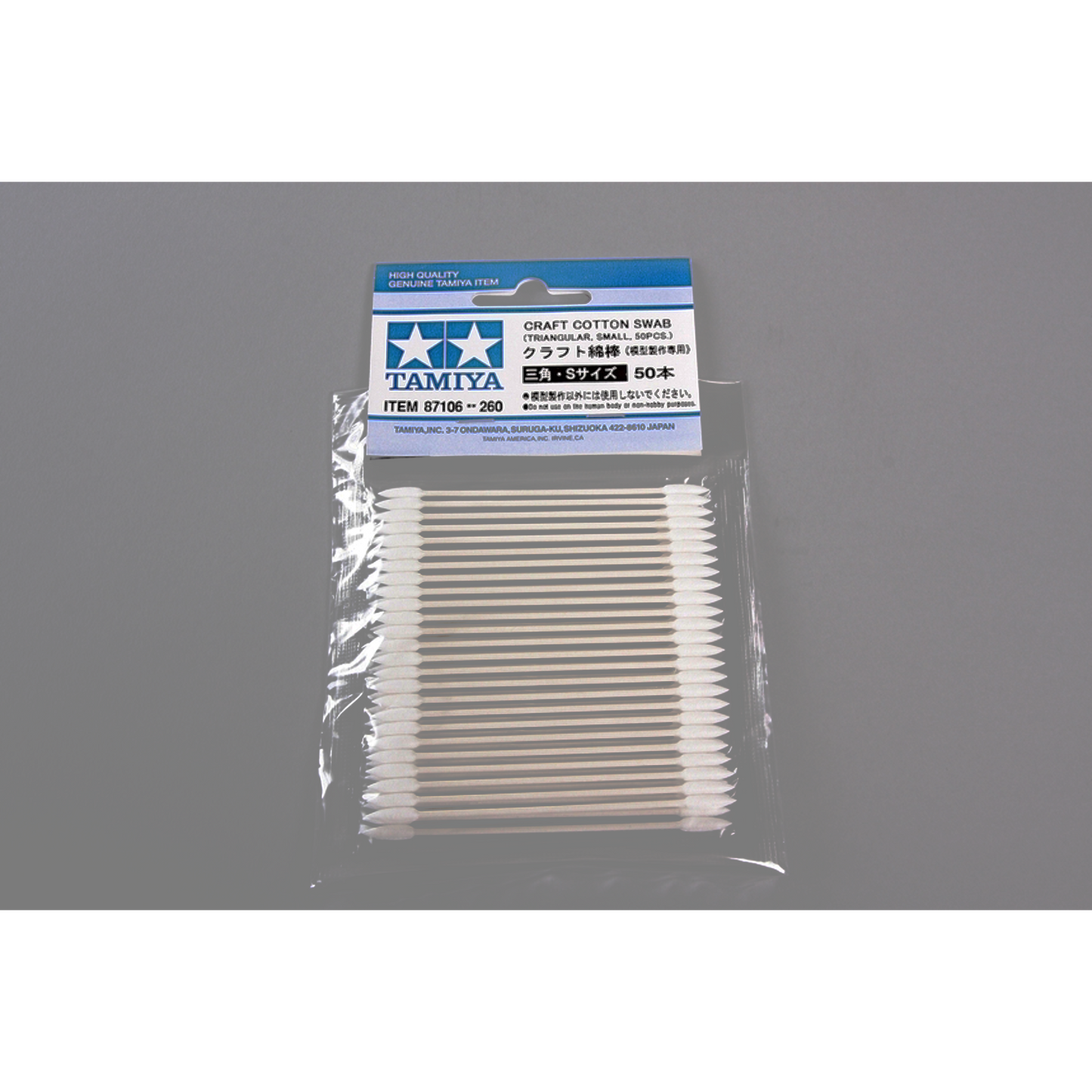 TAMIYA Craft Cotton Swab Triangular Small 50Pcs