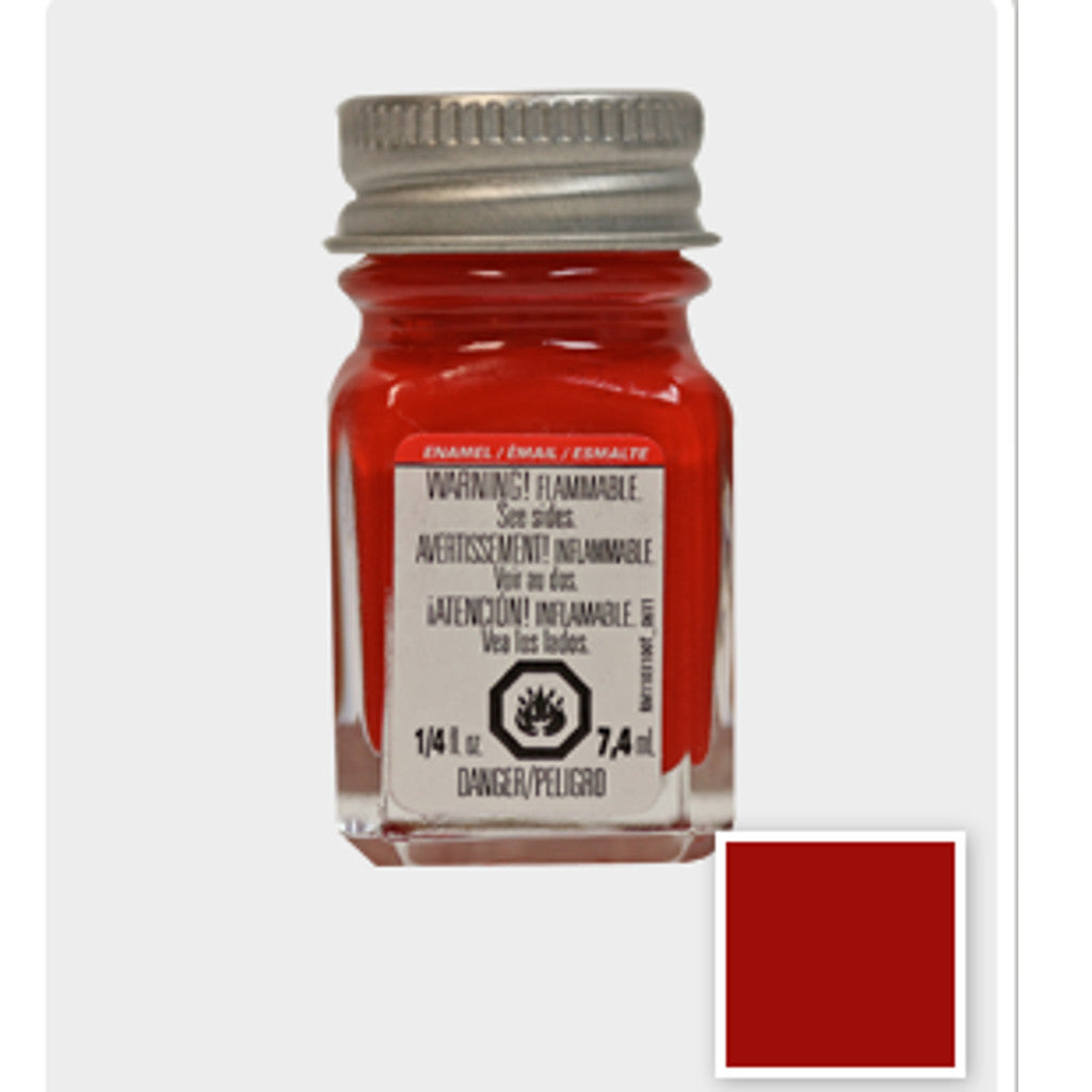 1/4 OZ BOTTLE FLAT RED