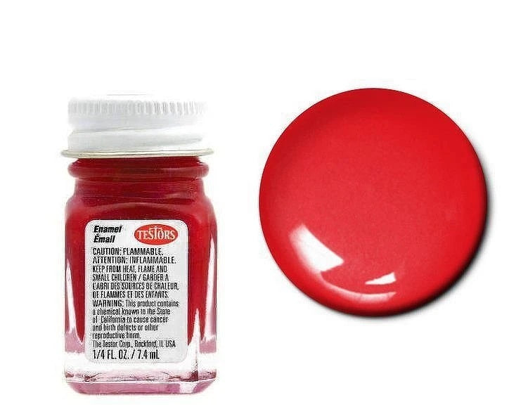 TESTORS ENAMEL 1/4 OZ CHERRY BOTTLE