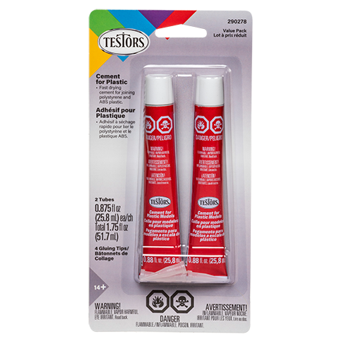 TESTORS PLASTIC CEMENT(2) TES290278