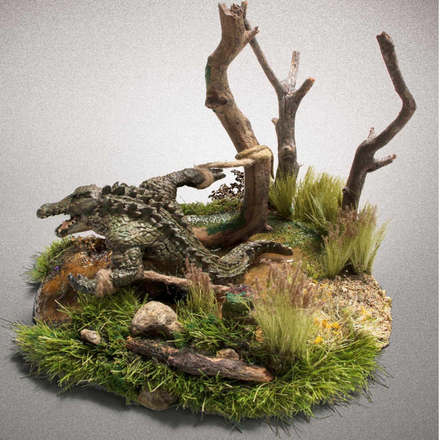 WOODLAND SCENICS ALL GAME TERRAIN DARK GREEN SHRUB TUFTS