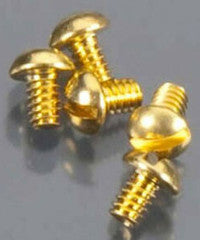 WDS HOB-BITS 2-56, 1/4" BRASS ROUND HEAD SCREW
