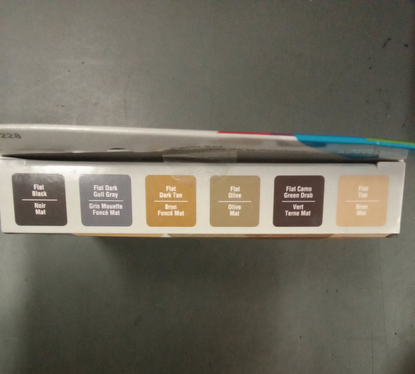 TESTORS ACRYLIC CAMOUFLAGE PAINT KIT 6PC