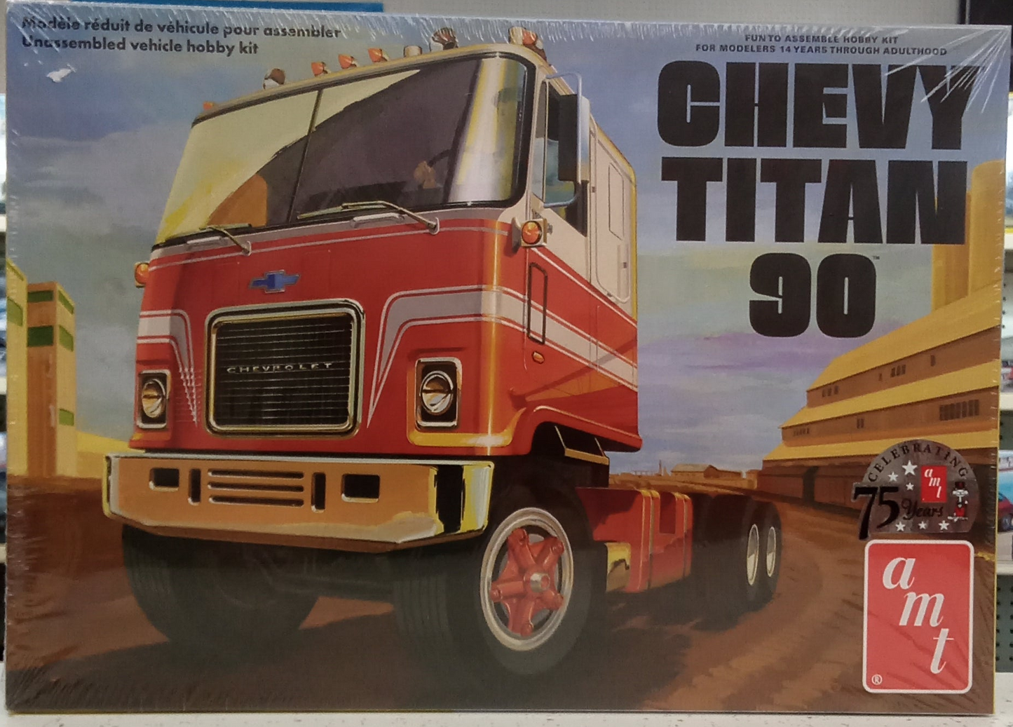 AMT 1/24 CHEVY TITAN 90 SEMI TRACTOR