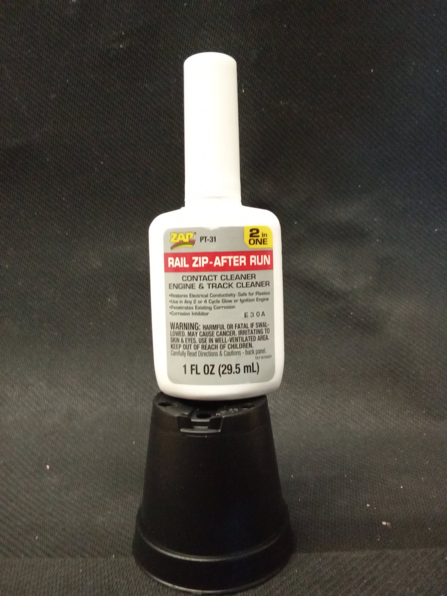 PACER RAIL-ZIP 1 OZ 2 IN ONE CLEANER AND LUBRICANT