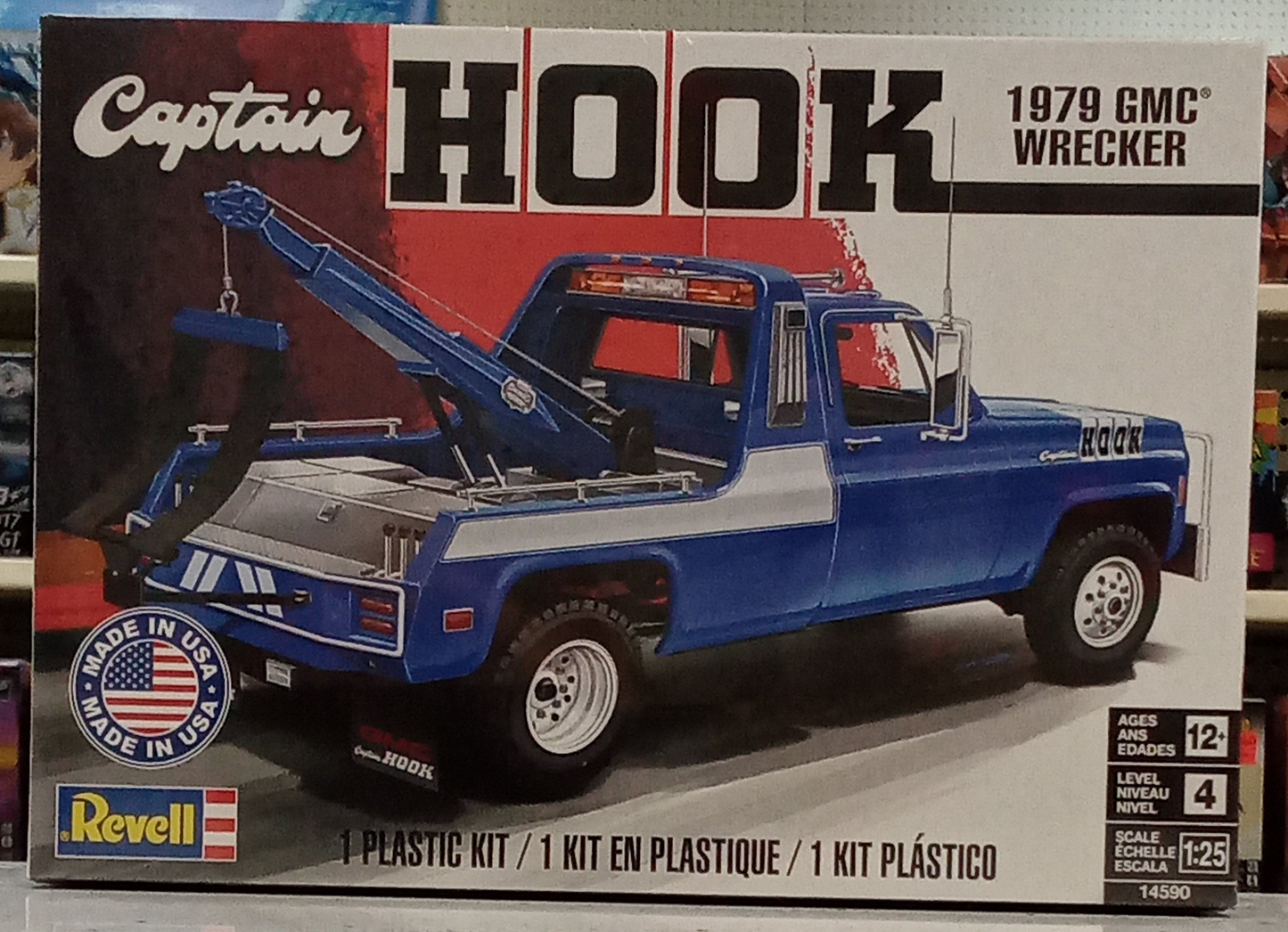 REVELL 1/25 1979 "CAPTIAN HOOK" GMC WRECKER