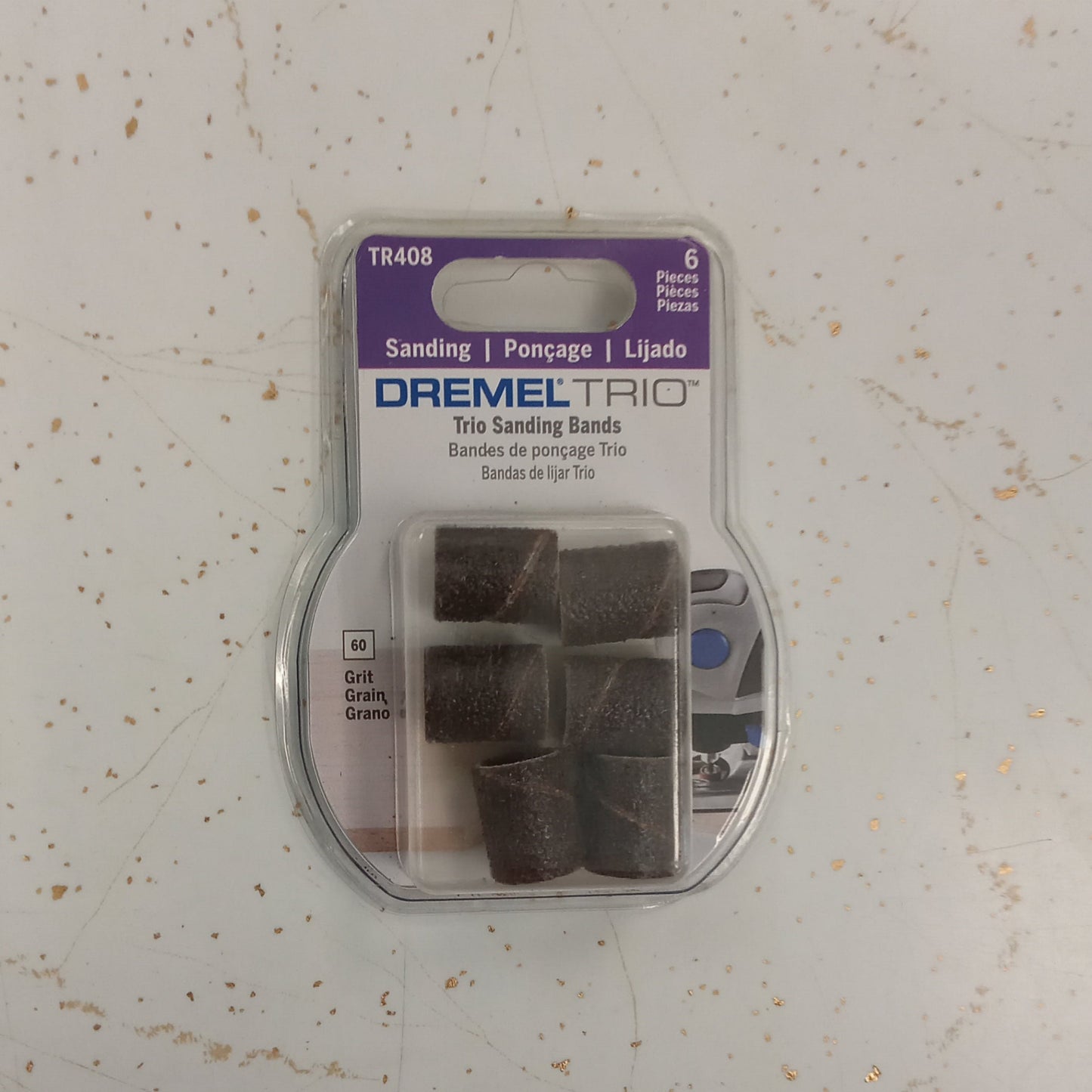 DREMEL 60 GRIT BAND 1/2" (6)