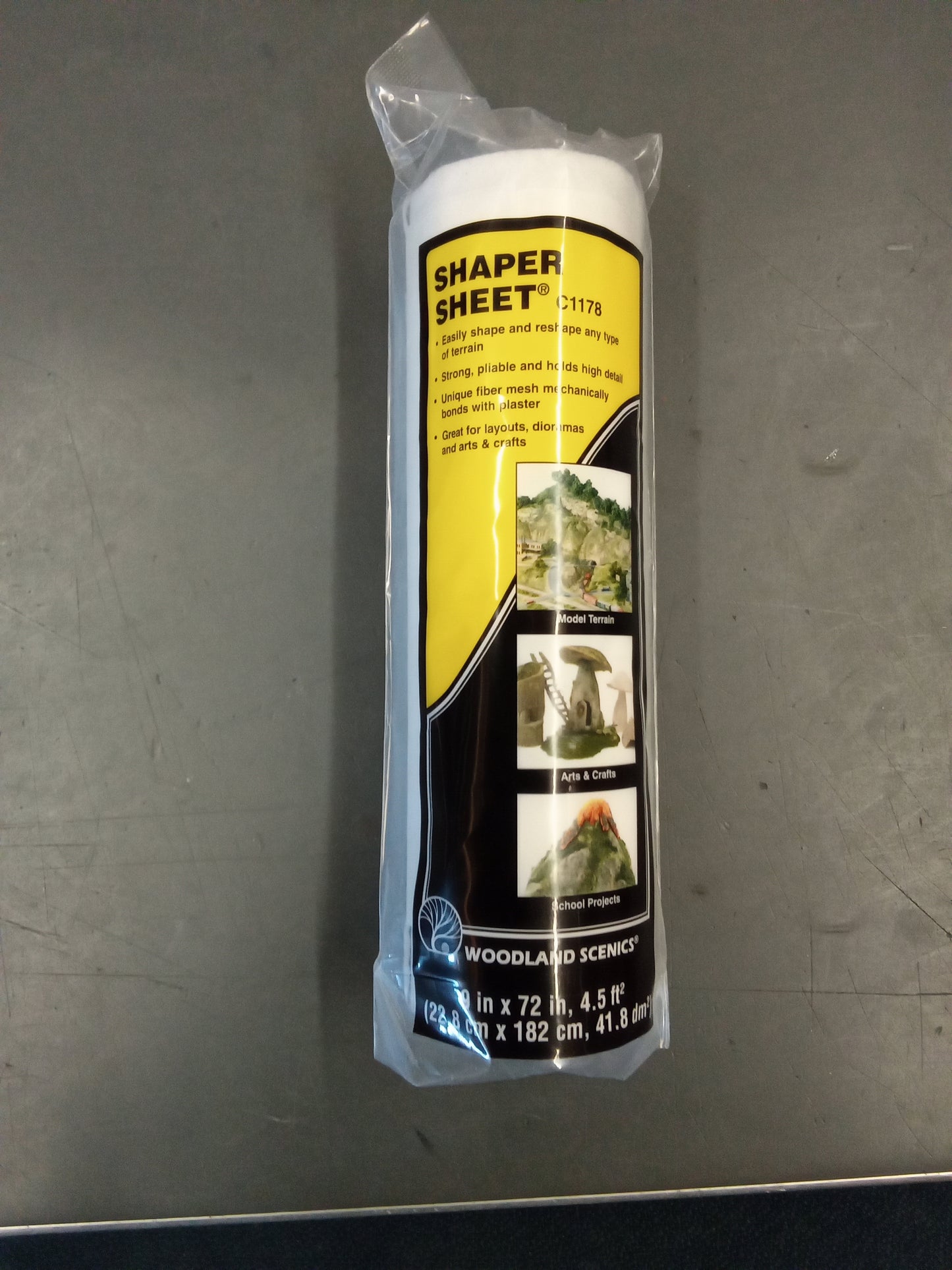 WOODLAND SCENICS SHAPER SHEET 9" WIDTH