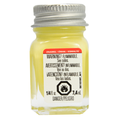 TESTORS  LIGHT YELLOW 1/4 OZ BOTTLE