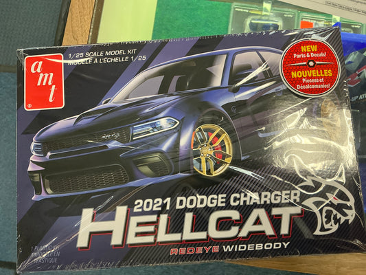 AMT 1/24 2021 Dodge Charger Hellcat Redeye Wide Body